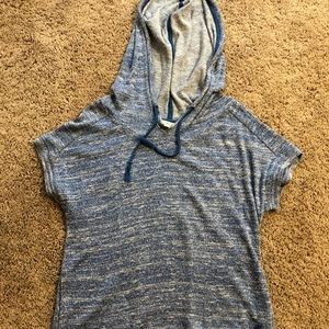 Lucky Brand Woven Hooded Tank